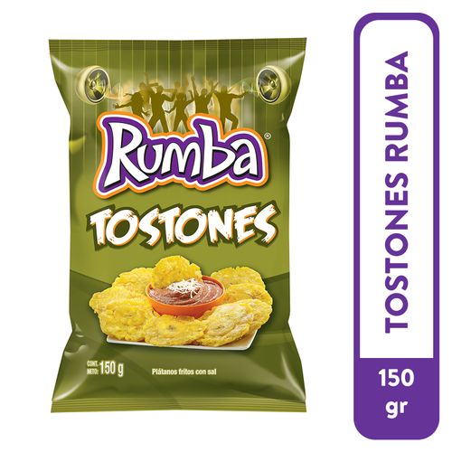 Tostones Rumba Plátanos Fritos con Sal - 150 g