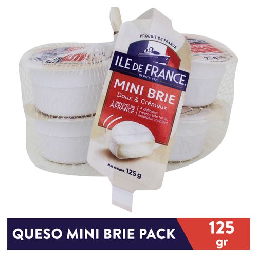 Queso Ile De France Mini Brie - 125 g