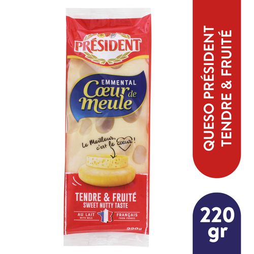 President Queso Emmental - 220 g