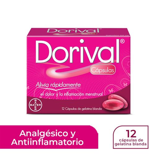 Dorival gel líquido caja 12 cápsulas - Precio indicado por caja