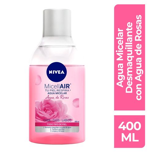 Agua Nivea Micelar De Rosas - 400ml