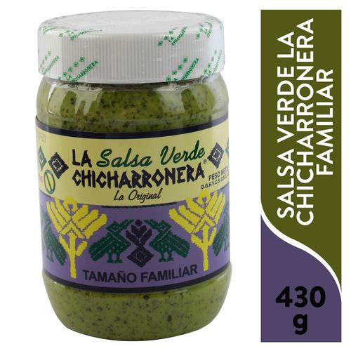 Salsa Verde La Chicharronera Familiar -430 g