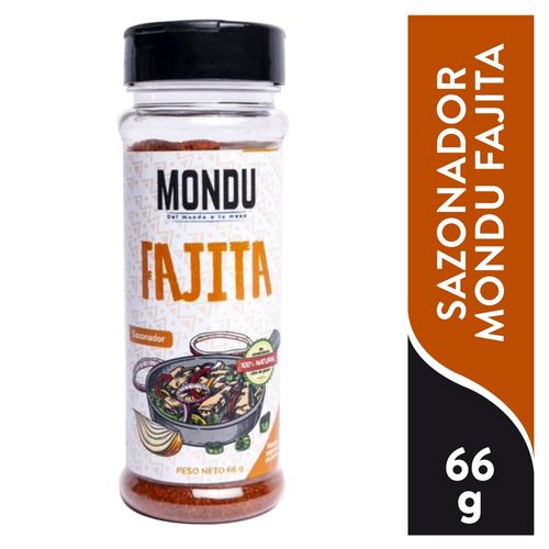 Sazonador Mondu fajita -66g