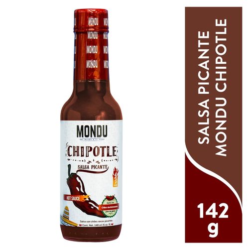 Salsa picante Mondu chipotle -142g