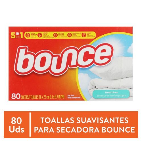 Bounce Fresh Linen 5 En 1 80ea