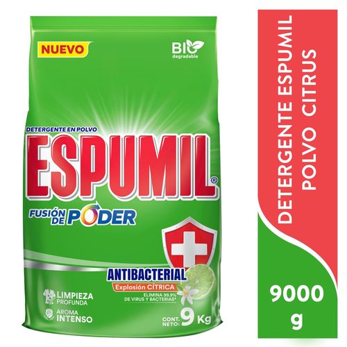 Detergente Polvo Espumil Citrus - 9000gr