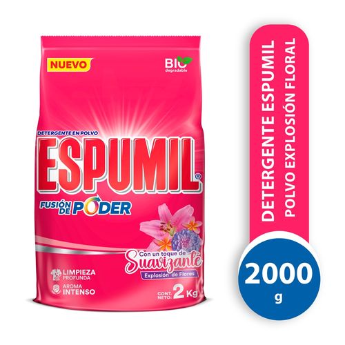 Detergente Espumil Explosion Floral - 2000gr