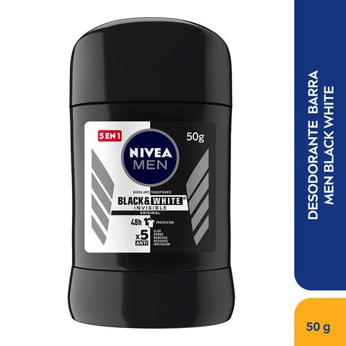 Desodorante Nivea Barra Men Black White - 50gr