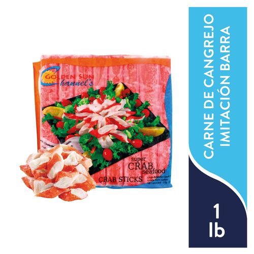 Carne Golden Sun de Imitacion Cangrejo En Barra - 1 lb