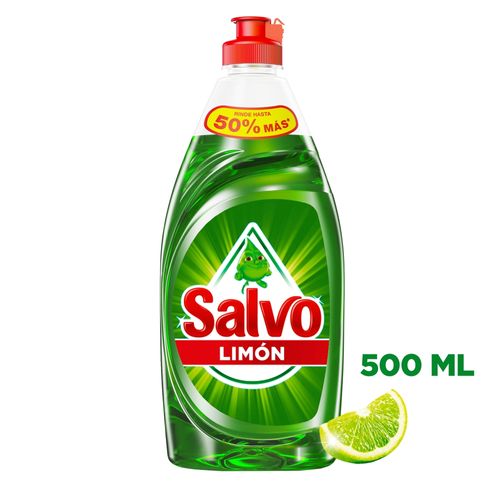 Lavaplatos Salvo Limón - 500 ml