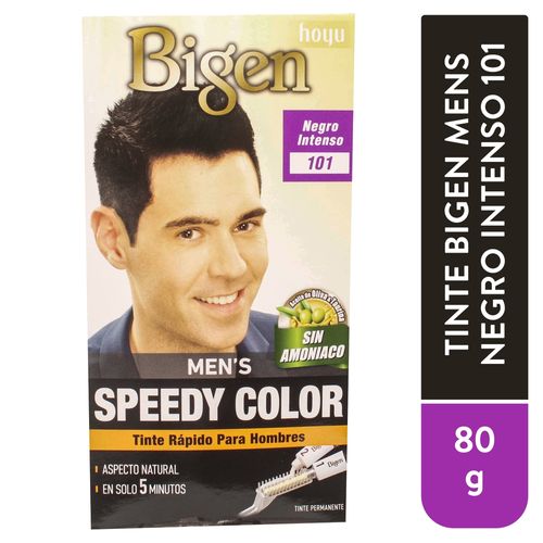 Tinte Bigen Mens Speedy 101 Negro - 50 ml