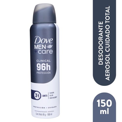 Desodorante Dove Men+Care Clinical Expert en Aerosol - 150 ml