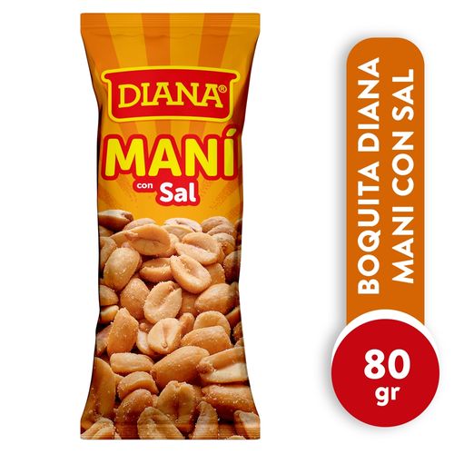Boquita Diana Mani Con Sal - 80 g