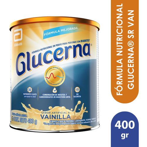 Fórmula Nutricional Glucerna Sabor Vainilla - 400 g