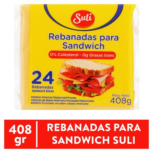 Suli24 Slices American Wrapped Sand408gr