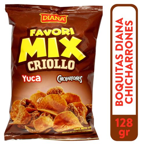 Chicharrón Con Yuca Diana - 128 g