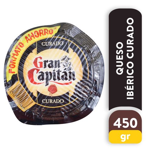 Queso Iberico Curado Gran Capitan Rueda - 450 g