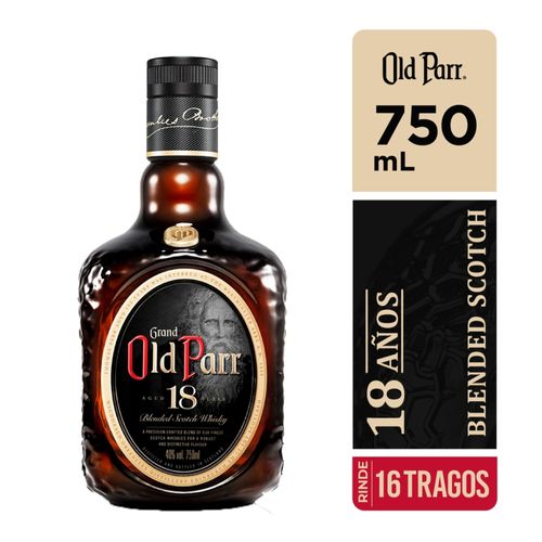 Whisky Old Parr 18 Años -750 ml