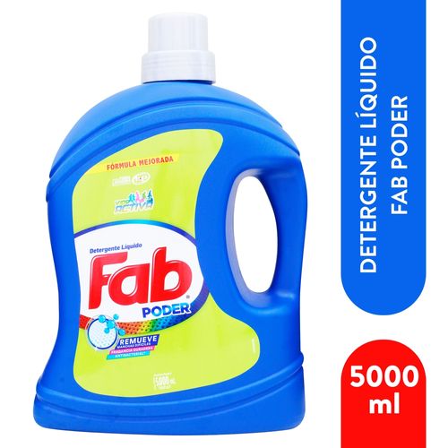 Detergente Liq Fab3 Antibact 5000Ml