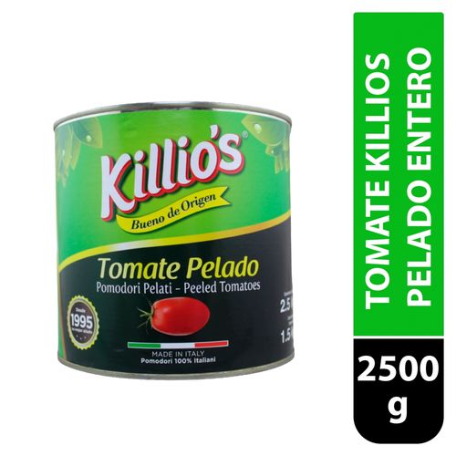 Tomate Killios Pelado Entero - 2500 g