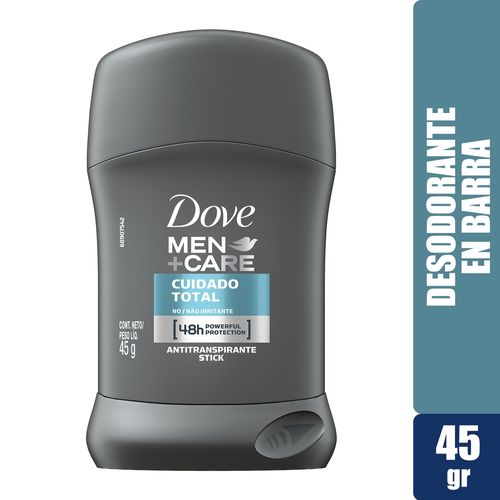 Desodorante Dove Men Cuidado Total en Barra - 45 g