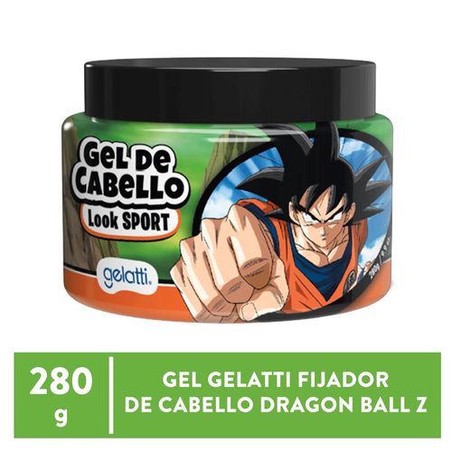 Gel Gelatti Fijador de Cabello Dragon Ball Z - 280 g