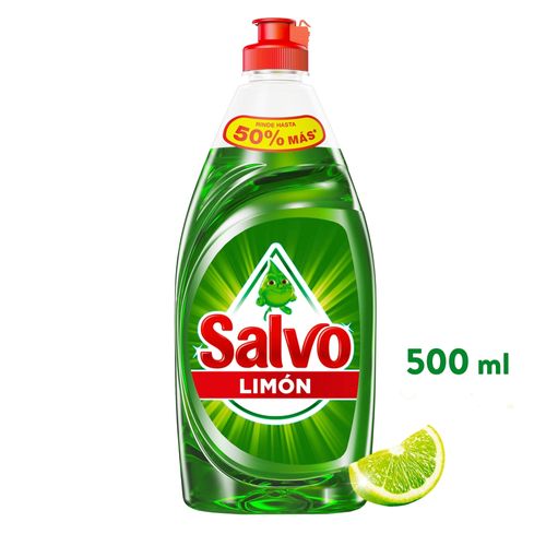 Lavaplatos Salvo Limón - 500 ml