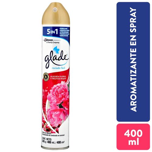 Aromatizante Glade Aerosol Deleite Floral 400ml