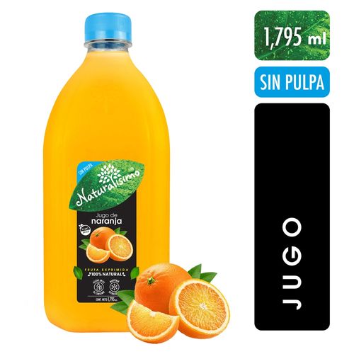 Jugo Naturalisimo Naranja Sin Pulpa - 1795 ml