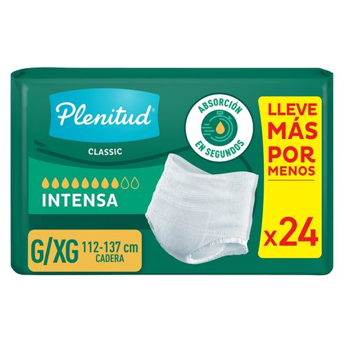 Pants Desechables Plenitud Classic G/XG - 24 Unidades