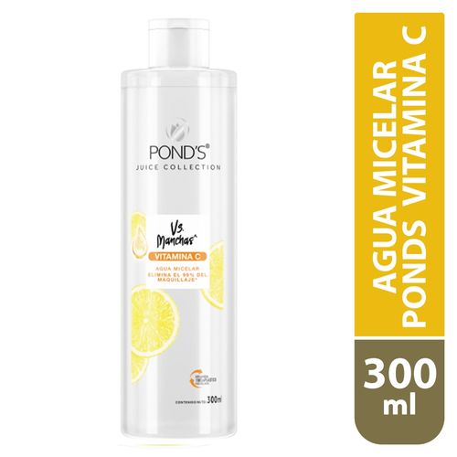 Agua micelar Pond's vs manchas con vitamina C en líquido - 300 ml