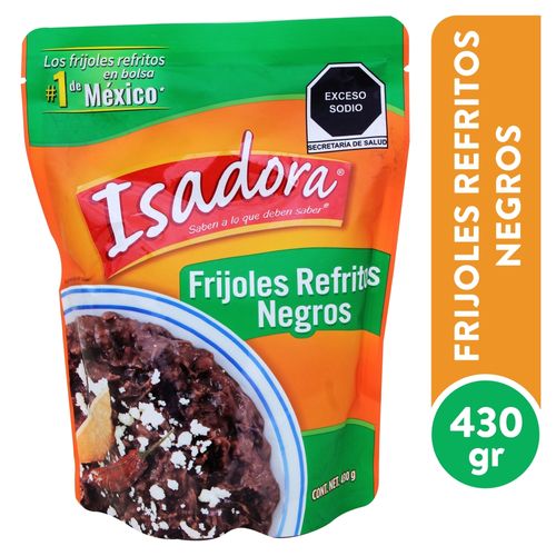 Frijol Isadora Negro Refrito - 430 g