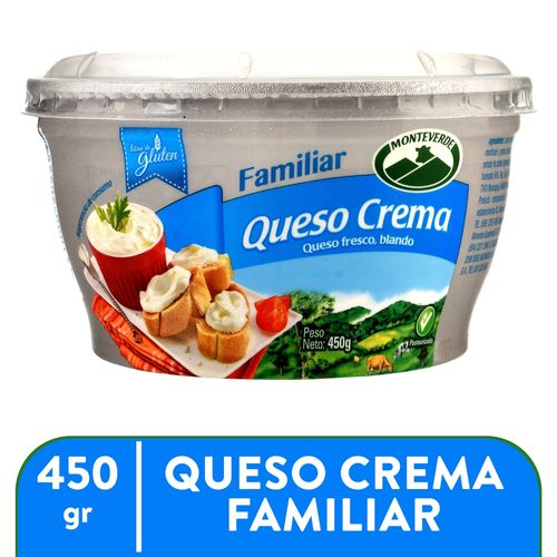 Queso crema Monteverde - 450 g