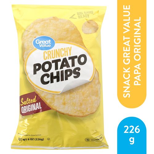 Snack Great Value Papa Original - 227 g