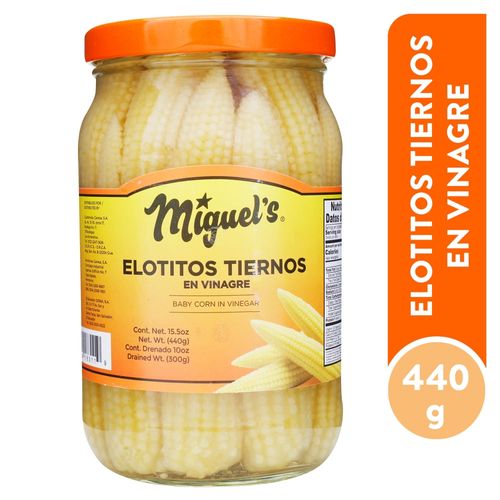 Elotitos  Miguel's Tiernos Enteros - 454 g