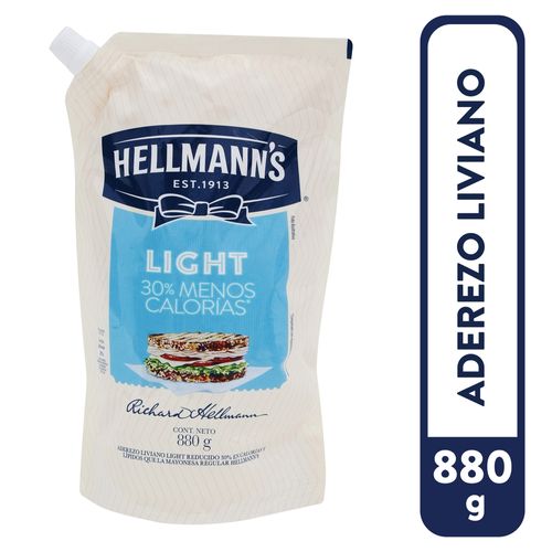 Mayonesa Hellmanns Light 880Gr