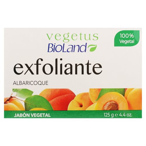 Jabón Bioland De Tocador Exfoliante Albaricoque - 125 g