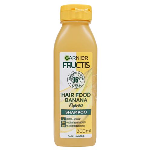 Hair Food  Shampoo De Fuerza Garnier Fructis Banana - 300ml