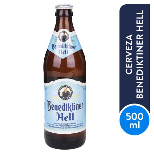 Cerveza Benediktiner Hell De Trigo - 500 ml