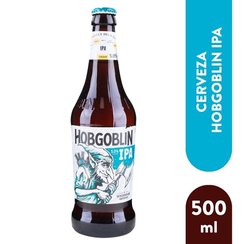 Cerveza Hobgoblin Ipa Botella - 500 ml