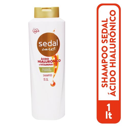 Shampoo Sedal Ácido Hialurónico y Vitamina C en Líquido - 1000 ml