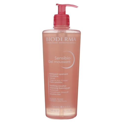 Gel Bioderma sensibio moussant para piel sensible - 500 ml