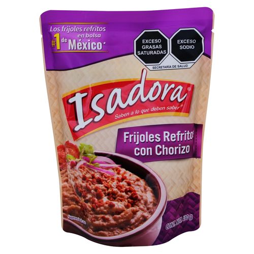 Fijoles Isadora Refritos Chorizo - 430 g
