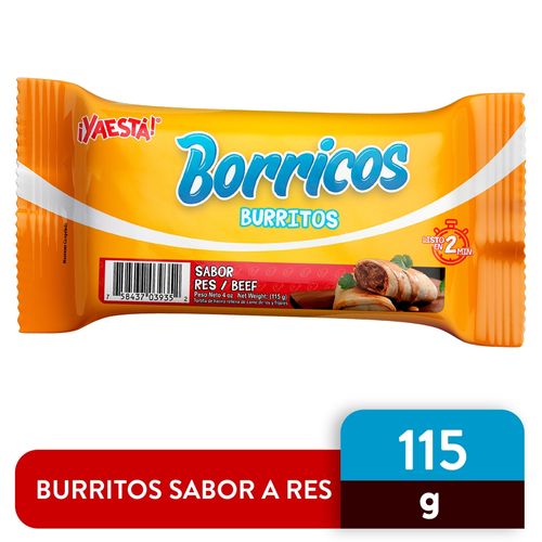 Burritos Ya Esta De Res - 115 g