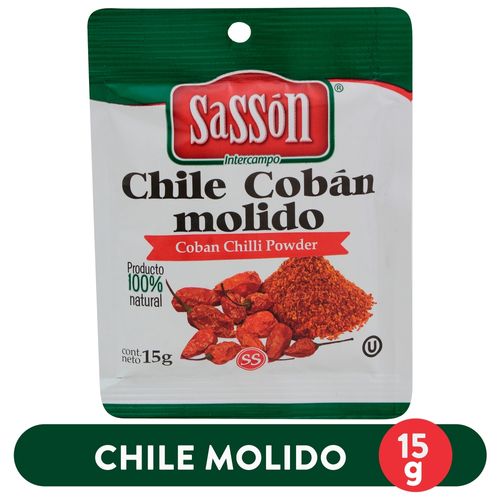 Chile Sasson Coban Molido Relleno - 15 g