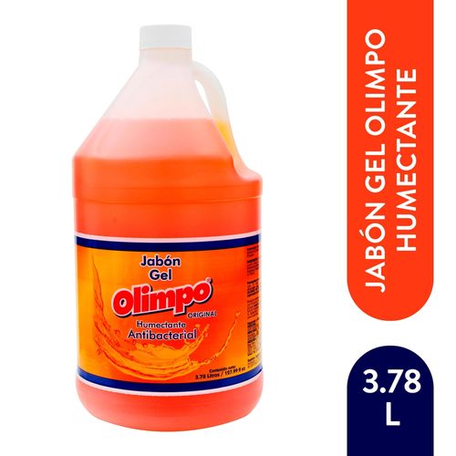 Jabón gel Olimpo humectante antibacterial - 3.78 L