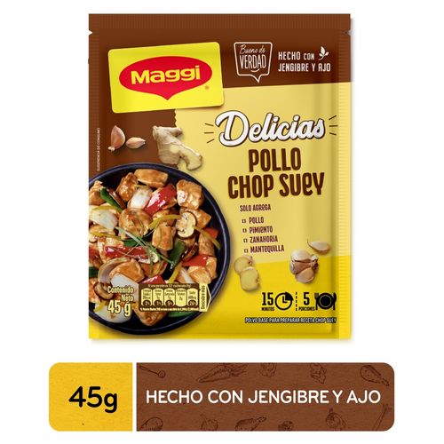 Sazonador Maggi Delicias De Pollo Chop Suey Sobre - 45g