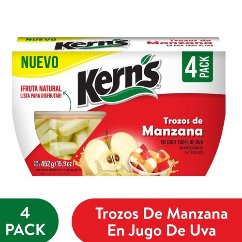 Tazas Kern's frutas manzana - 452 g