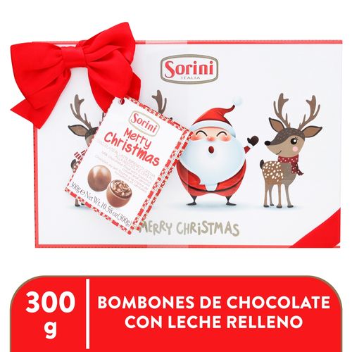 Caja Sorini bombones de chocolate navidaño - 300 g