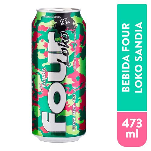 Bebida Four Loko Sandia - 473 ml
